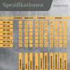 A table showing specifications for Heidenfeld products, with checkmarks indicating features. Produktbild-Vorschau