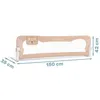 Piumino di sicurezza 150 x 42 x 35 cm Nukido beige Anteprima dell’immagine prodotto 6
