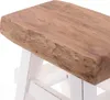 HOLZ HOCKER "VINTAGE 40" | Hartholz, 43x45 cm (HxB) | Produktbild-Vorschau 5