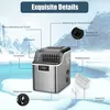 GOPLUS Eiswürfelbereiter, 3,2 L Wassertank, Produktbild-Vorschau 4