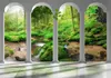 Vlies Fototapete - Pillars and Forest 150x105 cm Produktbild-Vorschau 5