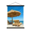 MuchoWow® Textilposter Strandkorb - Strand - Sonnenschirm - Produktbild-Vorschau 1