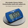 Needit Park Mini, blau, elektrische parkschijf voor de auto Productafbeelding-voorbeeld 5