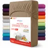 EllaTex Jersey Topper Spannbettlaken 200x200–200x220 Produktbild-Vorschau 1