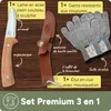 Couteau à découper Eli® pour enfants avec étui en cuir à Voir les images du produit 6