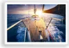 Gerahmtes Poster - Weißer Rahmen - Segelboot Meer - 91,5x61 Produktbild-Vorschau 1