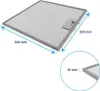 Metall-Fettfilter 320x320x9mm GF02HB Produktbild-Vorschau 2