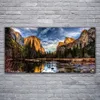 Acrylglasbilder 120x60 Wandbild Druck Gebirge Wald See Produktbild-Vorschau 2