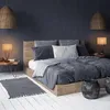 Stolní lampa Relaxdays, sada 2 ks, kovová základna a Náhled obrázku produktu 2