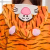 Onesie Kigurumi Pigiama Costume Travestimento Tigre XXL: Anteprima dell’immagine prodotto 5