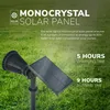hoftronic Solar Gartenstrahler 2W 3000K 200lm Schwarz IP65 Produktbild-Vorschau 9