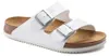 Sandalia uni Birkenstock Arizona SL BF, color blanco, talla Vista previa de la imagen del producto 1