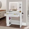 Schminktisch mit Verstellbarer LED-Beleuchtung und Produktbild-Vorschau 2