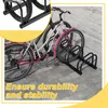 TRMLBE Stojan na bicykel na podlahu a stenu pre 8 bicyklov Náhľad obrázku produktu 3