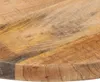 vidaXL Tischplatte Ø 60x1,5 cm Rund Raues Massives Produktbild-Vorschau 5