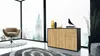 Vladon Sideboard Ben V3, Kommode mit 3 Türen und 2 Produktbild-Vorschau 3
