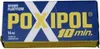 A close-up of a product box for Poxipol adhesive. Podgląd zdjęcia produktu