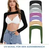 2 Stück Damen Armlinge Ärmelüberzüge Kurze Produktbild-Vorschau 2