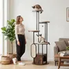 COSTWAY Katzenbaum 183cm, Kratzbaum mit 4 Plattformen, Produktbild-Vorschau 2