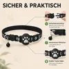 AirTag Halsband Katze, verstellbares Katzenhalsband mit Produktbild-Vorschau 4