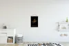 MuchoWow® Textilposter Frankfurt - Karte - Gold - Stadtplan Produktbild-Vorschau 2