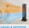 Midea NTH20-22ER, Elektrischer Raumheizlüfter, Keramik, 24 Produktbild-Vorschau 4