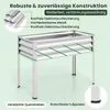 COSTWAY – podwyższona grządka 3 w 1 z pokrywą z PE i Podgląd zdjęcia produktu 7