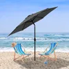 Wolketon 3m-3m Parasol de marché avec manivelle UV40+ Voir les images du produit 17