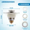 Mediashop Drain Magic 2-in-1 Universal-Waschbeckenstöpsel Produktbild-Vorschau 2
