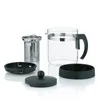 Kela 11458, Einzelne Teekanne, 1000 ml, Schwarz, Glas, 160 Produktbild-Vorschau 4