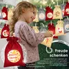 KESSER® Adventskalender zum Befüllen 24 Jutebeutel Produktbild-Vorschau 3