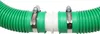 HAF Hochwertiger Pool Schwimmbadschlauch 38mm Grün 2 Meter Produktbild-Vorschau 4