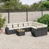 The Living Store 9-tlg. Garten-Sofagarnitur mit Kissen Produktbild-Vorschau 2