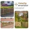BOOGARDI Zaunelement Haselnuss · 140x200cm (Lattenabstand Produktbild-Vorschau 3