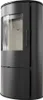 A black modern stove. Anteprima dell’immagine prodotto