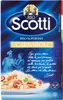 A box of Scotti Carnaroli rice, featuring an illustration of chefs and a dish of prepared risotto. Produktbild-Vorschau
