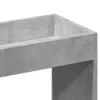 Skříň highboard betonově šedá 92 x 33 x 140 cm kompozitní Náhled obrázku produktu 9