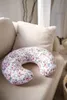 Roses & Smokey Pink Soft Velvet Stillkissen mit abnehmbarem Produktbild-Vorschau 2