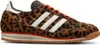 A single Adidas SL 72 OG Leopard Print sneaker shown from the side. Podgląd zdjęcia produktu