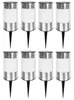 8x Solarleuchten Set mit Erdspieß IP44 Solarlampen LED Produktbild-Vorschau 1