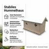 Mucola Hummelhaus Hummelkasten Nistkasten Insektenhaus Produktbild-Vorschau 11