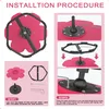 UISEBRT Senzorická otočná židle pro rozvoj motoriky, Náhled obrázku produktu 7