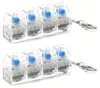 Tastatur Fidget Spielzeug 2 Stück mit LED – Mini Keyboard Produktbild-Vorschau 1
