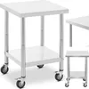 Expondo Royal Catering Tavolo in acciaio inox con rotelle - Anteprima dell’immagine prodotto 1