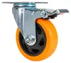 4X Roulettes Pivotantes | Roues 100Mm 460Kg Avec Frein Voir les images du produit 6