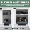 sada 2 teleskopických zásuvek bremermann - výsuvná, šířka Náhled obrázku produktu 3
