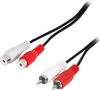 Logilink AudioVerl. 2x Cinch -> 2x Cinch St/Bu  5.00m bk Náhled obrázku produktu 3