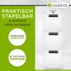 Juskys Aufbewahrungsbox mit Deckel - 6er Set Kunststoff Produktbild-Vorschau 5