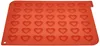 Hartvormige siliconen mal voor macarons, bruin Productafbeelding-voorbeeld 3