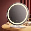 EMKE® kozmetické zrkadlo s osvetlením 48 cm biele Náhľad obrázku produktu 1